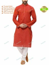 Indian Traditional Kurta New Wear Mens Kurta Handmade Cotton Fancy Kurta
