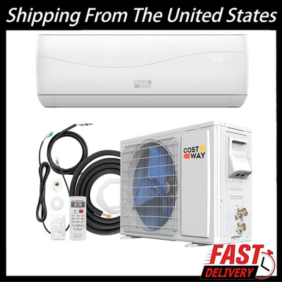 #ad 12000 BTU 22SEER Mini Split Air Conditioner Heat Pump 12K BTU Inverter AC 110V $389.99