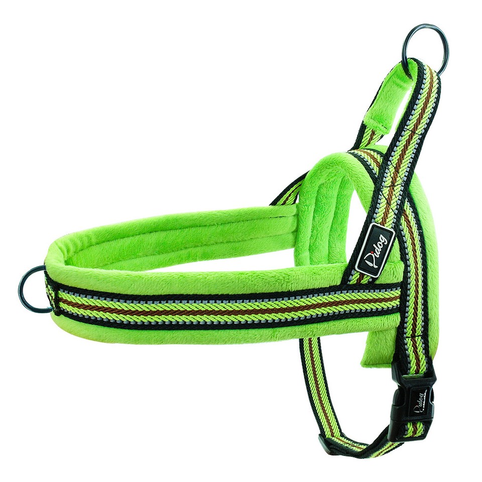 No Pull Front Clip Dog Harness With Control Handle Reflective
