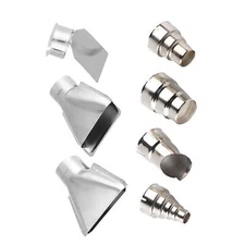 Set Heat Gun Nozzle Hot Air Tool Nozzles Tips Accessories Universal DIY 7PCS