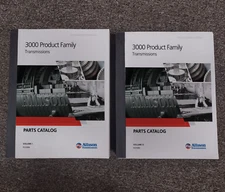 Allison Transmission 3200 MH ORS SP TRV 3500 EVS OFS RDS Parts Catalog Manual
