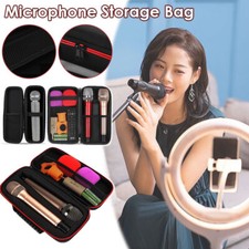 Eva Wireless Microphone Storage Bag for Travel Camping Business Trip