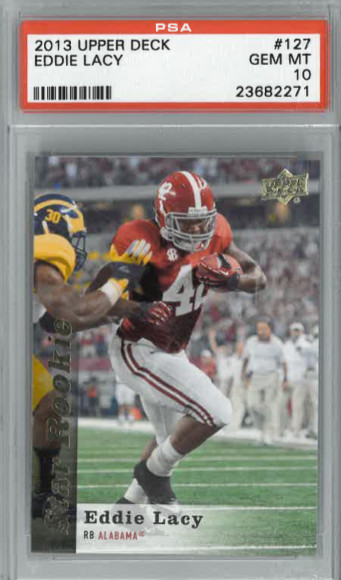 Eddie Lacy Upper Deck #127 Base