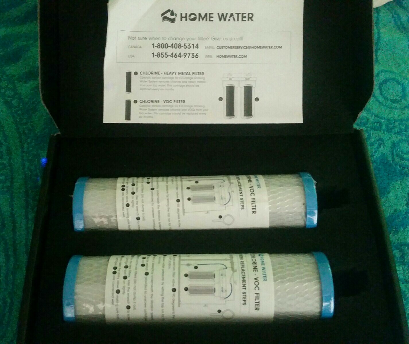 NEW Home Water ChlorineVoc Filter for ChlorineVocSystem 2 Pack eBay