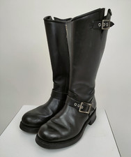 Stivali da donna neri Harley-Davidson in pelle Acquisti Online