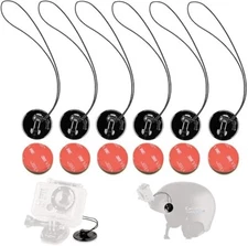Action Camera Safety Tether Strong Adhesive Stickers Strap Cord Compatible wi...