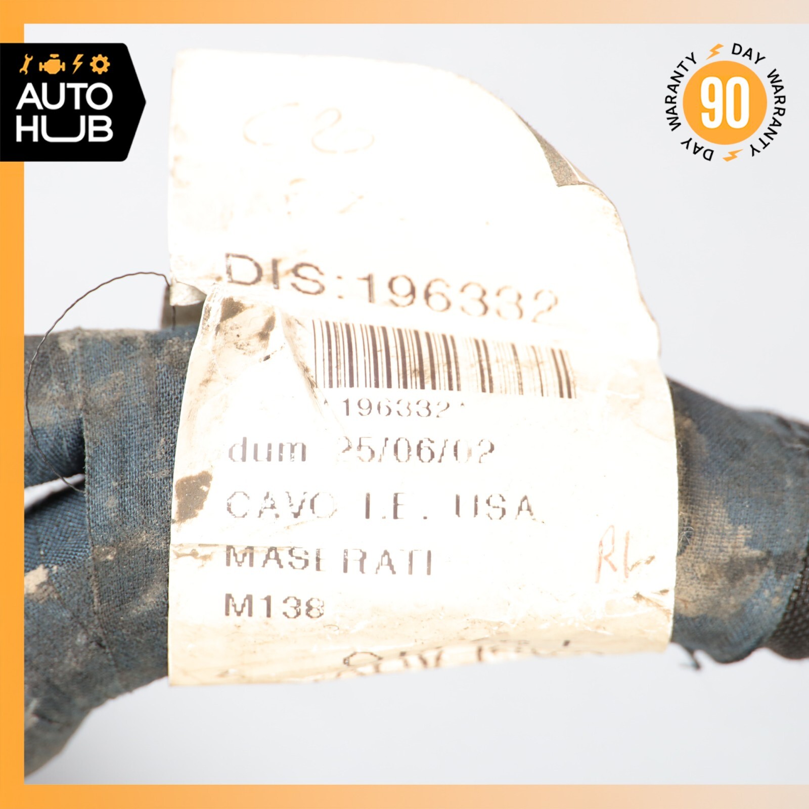 02-04 Maserati Spyder 4200 M138 GT Engine Motor Ignition Wire Harness OEM 50k