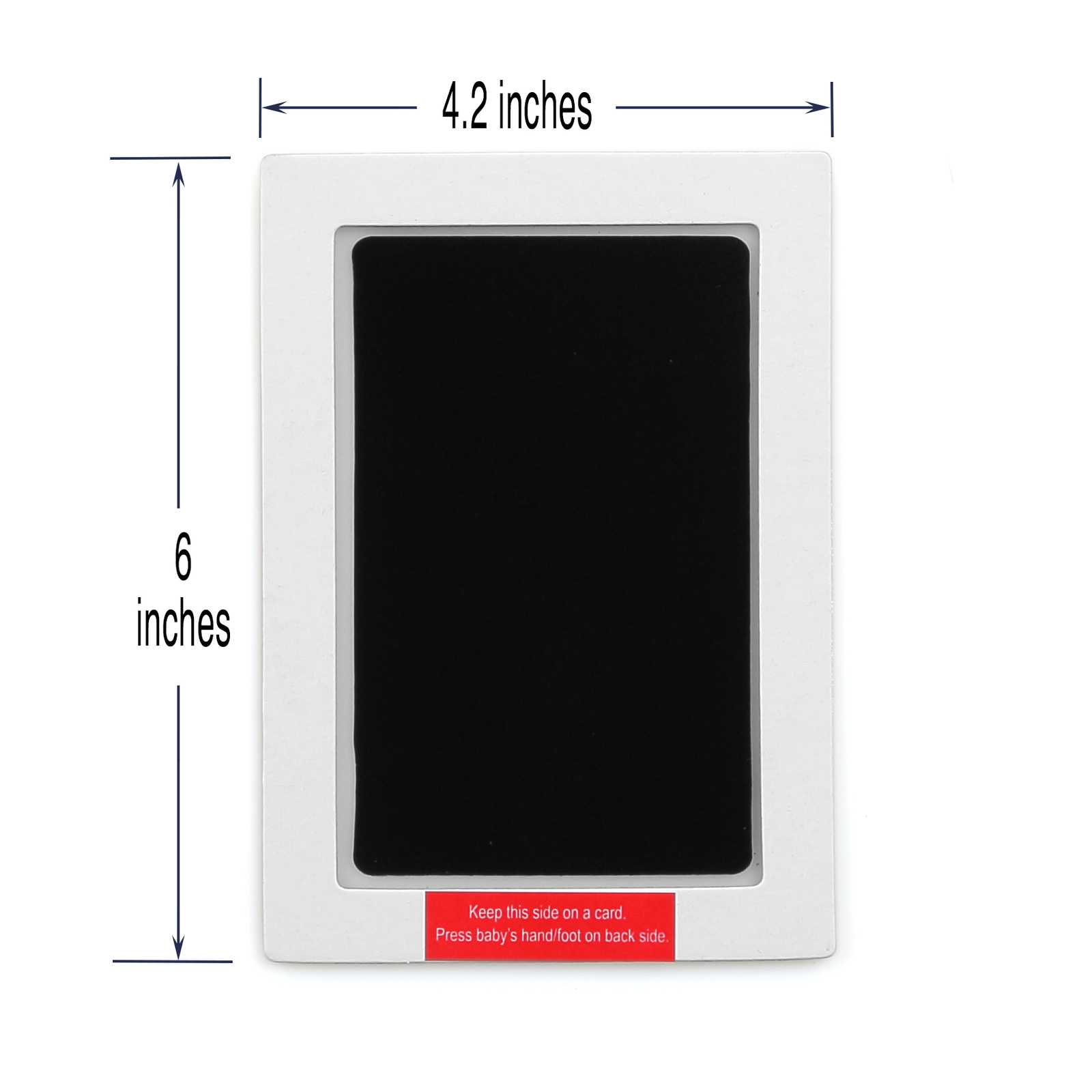 Clean Touch Ink Pad ExtraLarge for Baby, Handprints, Footprints