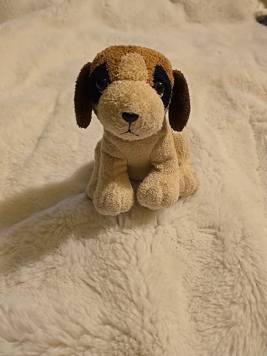 Russ Berrie “Patches” the St. Bernard Puppy Dog Beanbag 6” Plush
