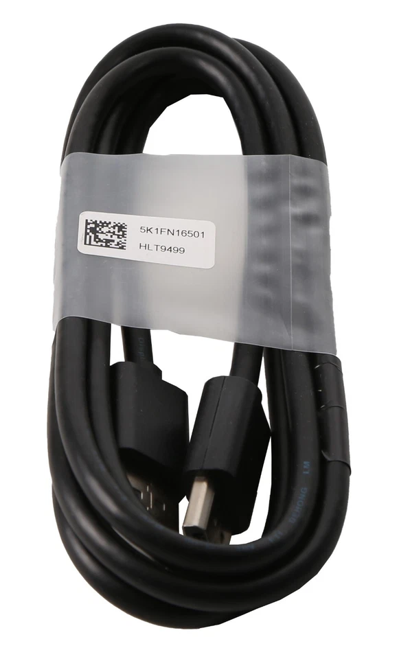 Box of 10 DisplayPort Cables; Male to Male, 6ft, Black (New) - Image 2 of 4