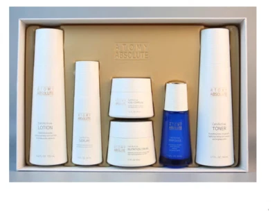 K-Beauty Atomy Absolute CellActive Skincare Set Toner Ampulle Serum Creme 6Set