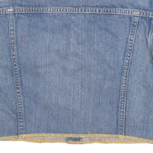 LEVI'S Girls Denim Waistcoat Blue S - Picture 6 of 6