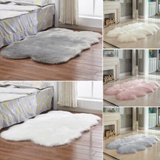 Non Slip Fluffy Rugs Shaggy Area Rug Soft Fur Pad Bedroom Floor Carpet Hairy Mat
