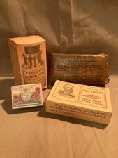 Spanish American War 1900 US Army Marine First Aid Bandage & medical lot