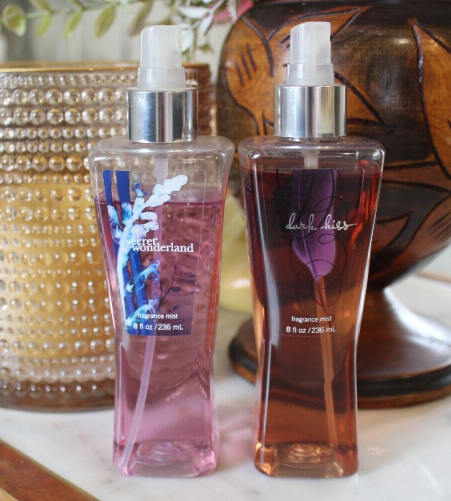 Original Vintage Bath Body Works Dark Kiss & Secret Wonderland ...