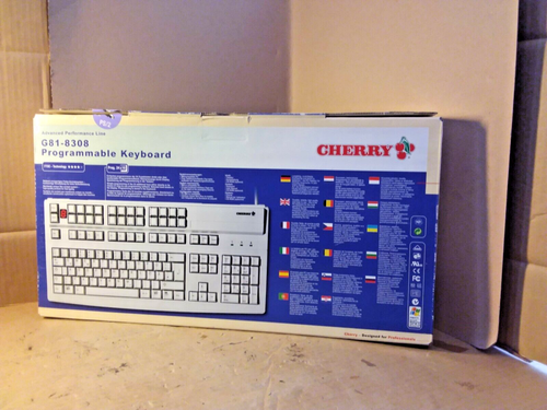 CHERRY G81-8308LPAGB MODEL: MY B300 (Cherry MY) PS2 (US) PROGRAMMIERTASTATUR - Bild 3 von 11