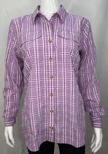 Duluth Trading Company Women Armachillo Cooling Convertible Sleeve Shirt XS NWT
