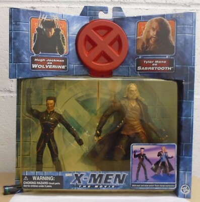 X-Men Movie Wolverine Vs Sabretooth 2-Pack Snarl Swipe Hugh Jackman 6'' SEALED