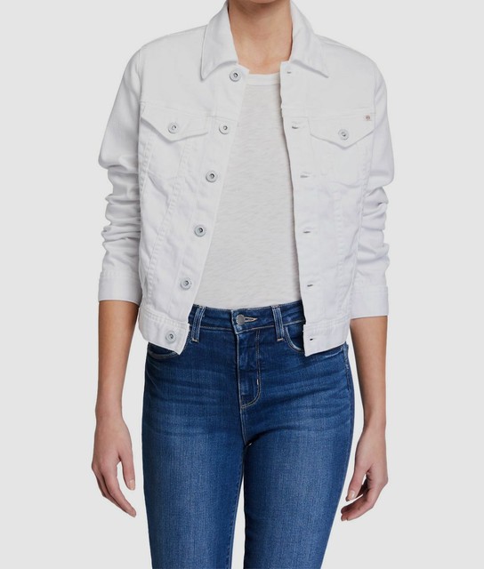 ag white jean jacket