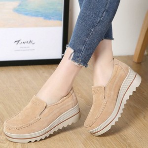 Zapatos de plataforma con flecos para mujer, zapatillas de deporte  informales, d | eBay