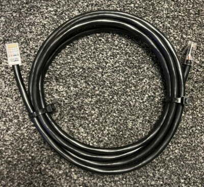Cat 6 Ethernet Zuleitung Kabel Outdoor geschirmt 15mtrs UV beständig High Speed 1Gbps
