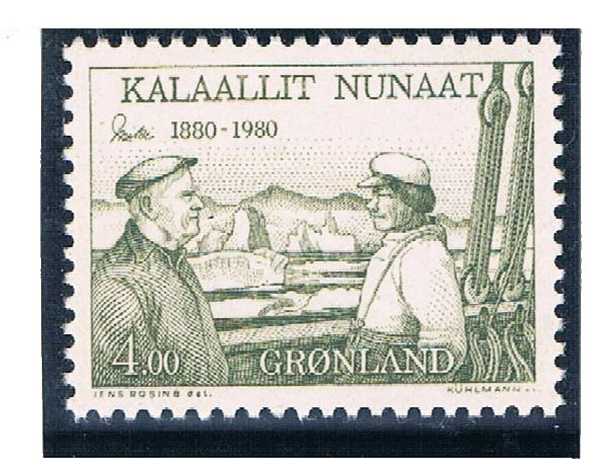Celebrities Decimal Greenlandic Stamps