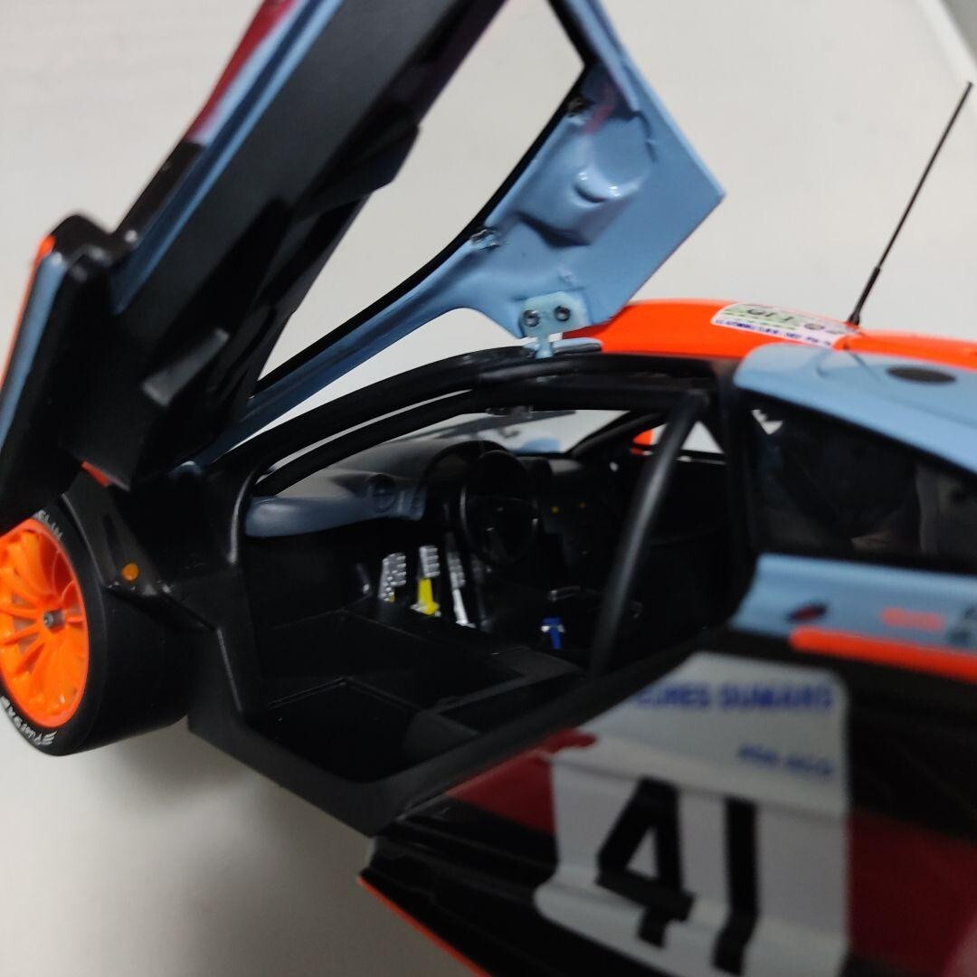 1/18 UT Models McLaren F1 GTR Longtail #41 1997 Blue From Japan