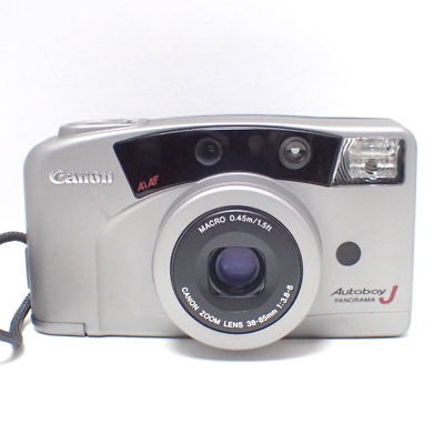 Canon Autoboy J 35mm Point & Shoot 38-85mm Film camera w/Strap