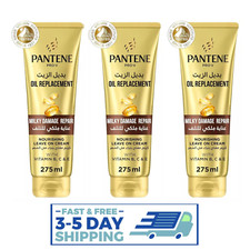 3X Pantene Pro V Oil Replacement Milky Damage Repair Nourishing Leave In 275 ml