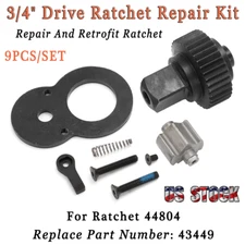 For Craftsman 3/4" Drive Ratchet Repair Kit - 43449 For Ratchet 44804 Retrofit