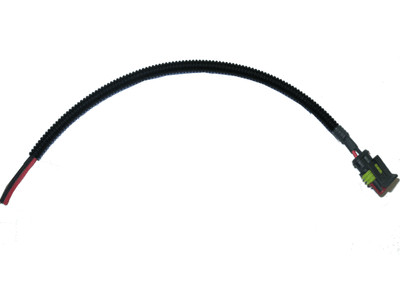 AMP Tyco Superseal 2 pol Buchse 1,5mm² 300mm Kabel FLRy  Wellschlauch  105° 