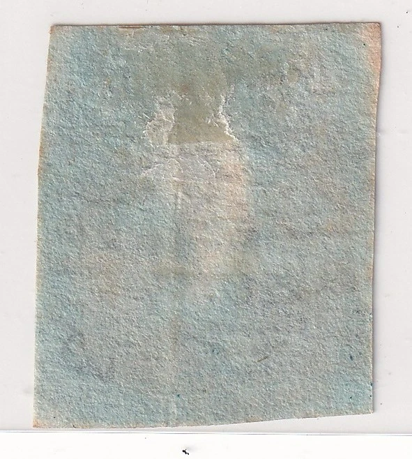 1841 Great Britain Queen Victoria 2d Blue – Plate J A – Numeral 290 Falmouth - Image 2 of 2