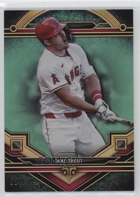 2024 Topps Triple Threads Aquamarine /149 Mike Trout #1 11o2