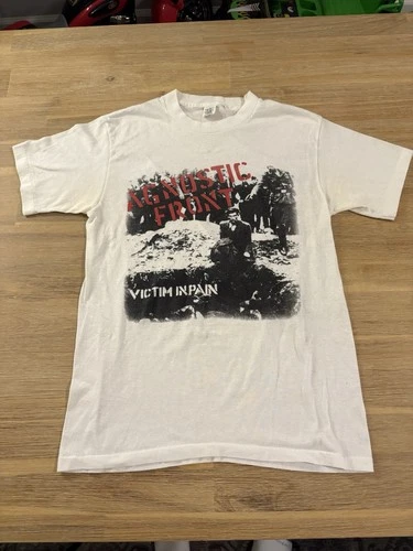 Agnostic Front Shirt OG NYHC Cro Mags Madball Warzon Vintage vintage concert t-shirt, vintage, single stitch, B+ condition