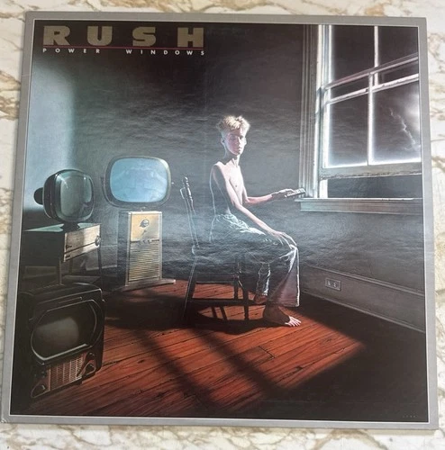 Rush - Power Windows Vinyl Lp-Polygram  Original 1985 In Great Shape See Pics