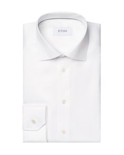 NWT ETON DRESS SHIRT white cotton luxury Sweden 38 15 contemporary