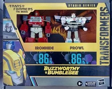 Transformers Studio Series 86 Buzzworthy Bumblebee 86-24 Ironhide 86-20 Prowl