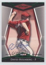 2011 TRISTAR Pursuit Green Auto 25/25 David Holmberg #82 Auto 0c6