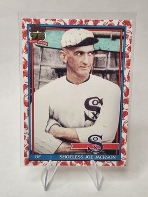 2026 Topps Japan Edition Shoeless Joe Jackson Gold Fish Parallel Card