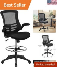 Comfort-Driven Ergonomic Mesh Office Chair with Swivel  Adjustable Features
