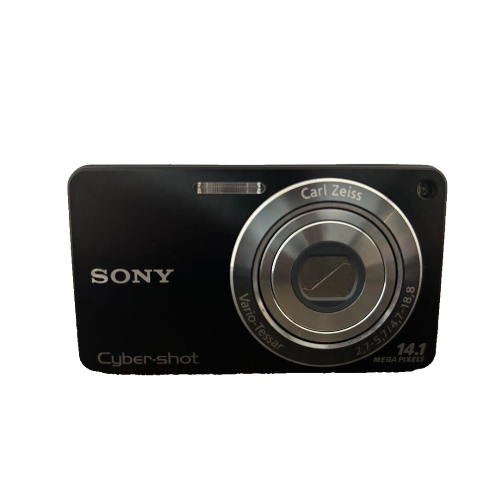 Sony Cyber-shot DSC-W350 14.1 Megapixel Digital Camera Black Fully