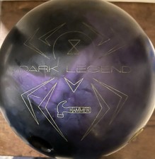 Hammer Black Widow Dark Legend Bowling Ball 12 Pounds Purple  Black Used