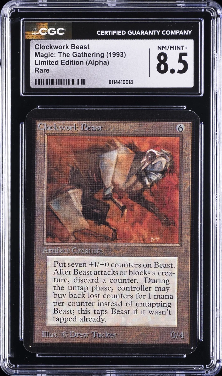 Magic: The Gathering Limited Edition-Alpha Individual Trading Card Games  for sale