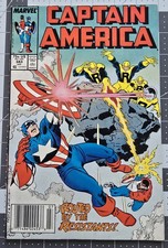 Captain America #343 (Marvel Comics July 1988) VF