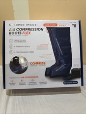 Sharper Image Air Compression Boots Flex Leg Recovery System Large/X-Large