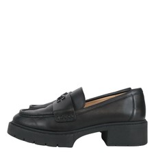 Coach Damen Schuhe Loafers Gr. 39 Schwarz Led...