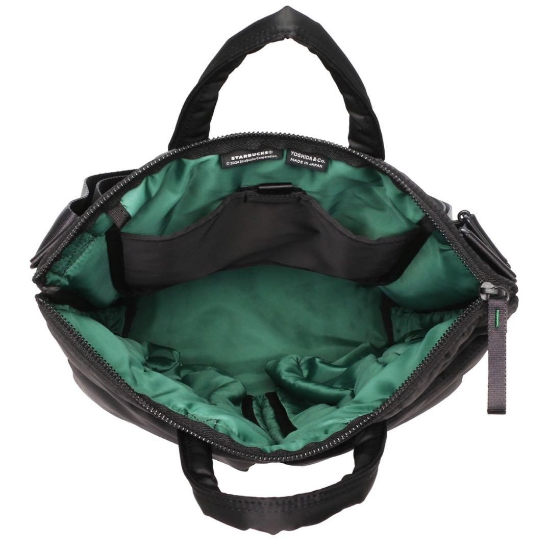 トートバッグ Porter x Starbucks Coffee Bean Shape Helmet Bag Black Porter Starbucks Coffee Bean Shape Helmet Bag | eBay