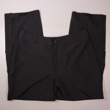 Cabela's Gore-Tex Rain Pants Men's XL x 32 Black Hunting Fishing Zip Ankle