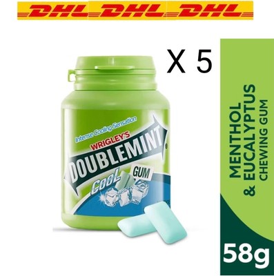 Chewing Doublemint Cool Menthol & Eucalyptus Bottle Gum/candy