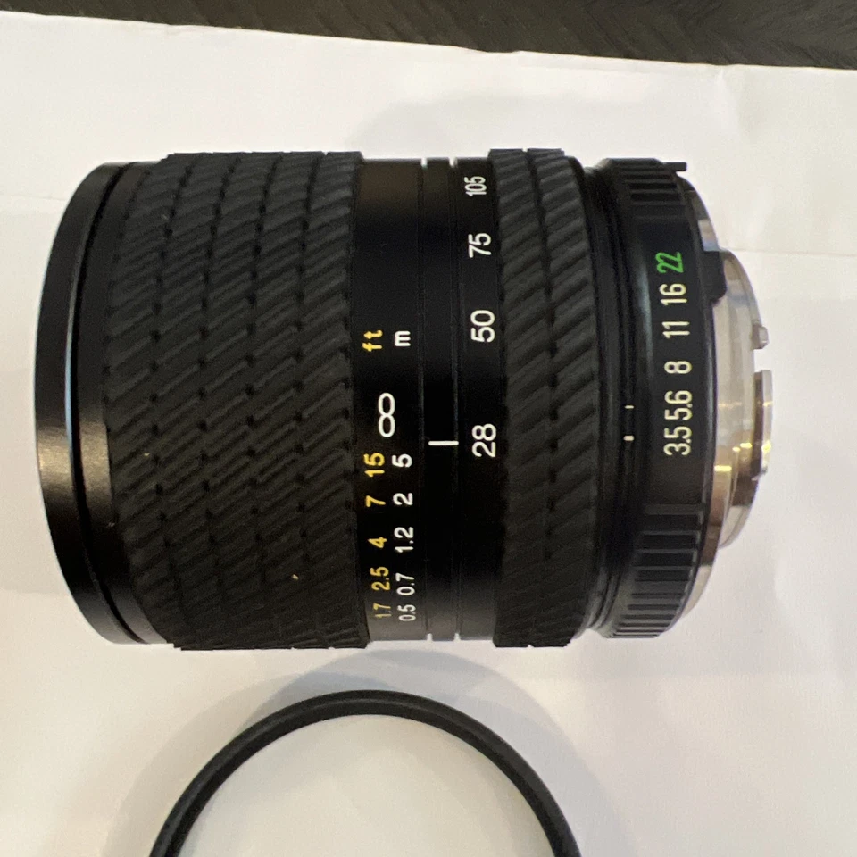 Tokina SZ-X 28-105mm 1:3.5-4.8 062 2202272 Lens With Filter, Cap And Manual Used - Image 3 of 4